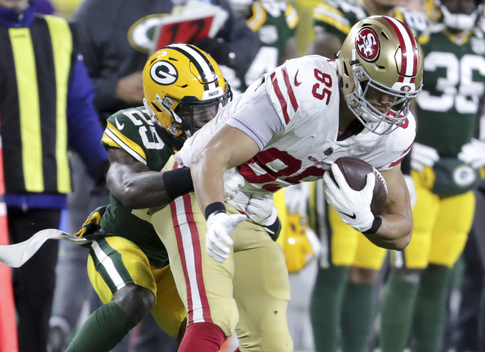 Packers 33, 49ers 30